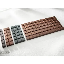 CHOCOLATE WORLD Moule Chocolat Tablette 2 Barres (x6)* Moules À Chocolat