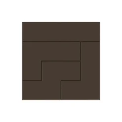 POP CHOCOLAT Moule Chocolat Tablette Carrée Tetris (x6)* Moules À Chocolat