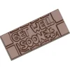CHOCOLATE WORLD Moule Chocolat Tablette Get Well Soon (x4)* Moules À Chocolat