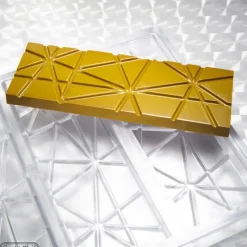 CHOCOLATE WORLD Moule Chocolat Tablette Rayures (x4)* Moules À Chocolat