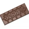 CHOCOLATE WORLD Moule Chocolat Tablette Sorry (x4)* Moules À Chocolat