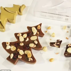 CHOCOLATE WORLD Moule Chocolat Tablette Sapin de Noël 139,5 mm (x2)* Moules À Chocolat