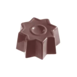 CHOCOLATE WORLD Moule Chocolat Étoile Octogonale (x24)* Moules À Chocolat