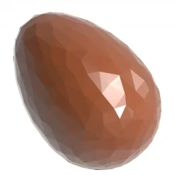 CHOCOLATE WORLD Moule Chocolat Œuf à Facettes 2,9 x 2,1 cm (x35)* Moules À Chocolat