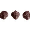 CHOCOLATE WORLD Moule Chocolat Venise Masque 39 mm (x18)* Moules À Chocolat
