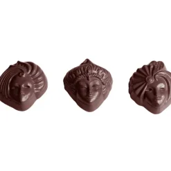 CHOCOLATE WORLD Moule Chocolat Venise Masque 39 mm (x18)* Moules À Chocolat