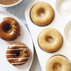 SCRAPCOOKING Moule Donuts Antiadhésif 31,1 x 20,5 cm x H 2,1 cm* Moule Anti-adhésif|Moules À Gâteaux