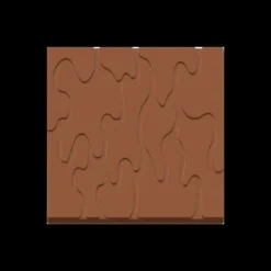 CUISINEADDICT Moule Embout de Bûche Carré 9003 Fondu 8 cm (x6)* Moules À Chocolat