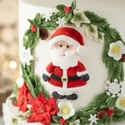 KAREN DAVIES Moule en Silicone 3 Personnages de Noël* Moule Silicone