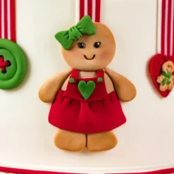 KAREN DAVIES Moule en Silicone Bonhommes Pain d'Épices de Noël* Moule Silicone