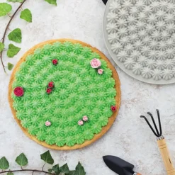 SILIKOMART 3D DESIGN Moule en Silicone+Cercle Tarte Meringue* Moule Silicone|Moules À Gâteaux