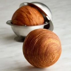 PAVONI Moule Inox Croissant Géométrique Sphère Ø 7,5 cm* Moules À Gâteaux