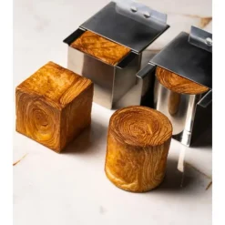 PAVONI Moule Inox Croissant Géométrique Cylindre 6,5 x H 6 cm* Moules À Gâteaux