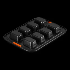 LE CREUSET Moule Mini-Pains Anti-Adhésif 8 Empreintes 40 x 30 cm* Moule Anti-adhésif|Moules À Gâteaux