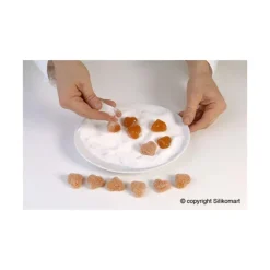 SILIKOMART Moule Pâte de Fruit Ananas 24 empreintes 9ml Professional* Moule Silicone