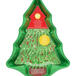 WILTON Moule Sapin de Noël Aluminium 37,5 x 23 cm* Moules À Gâteaux