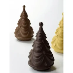 PAVONI Moule Sapin Drapé Ø 12 x 20 cm (x2)* Moules À Chocolat