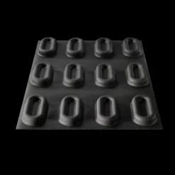 FLEXIPAN DEMARLE Moule Silicone 12 Barquettes 9 x 4,5 cm* Moule Anti-adhésif|Moule Silicone