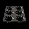 FLEXIPAN DEMARLE Moule Silicone 6 Briochettes Ø 8 cm* Moule Anti-adhésif|Moule Silicone
