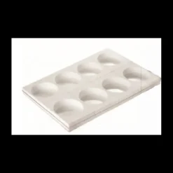 SILIKOMART Moule Silicone 8 Cercles 13,5 x H 4 cm Professional* Moule Silicone|Moules À Gâteaux