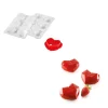 SILIKOMART Moule Silicone 6 Coeurs Origami 82,6 x 74 x h35 mm 110ml Professional* Moule Silicone