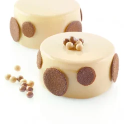 SILIKOMART Moule Silicone 24 Cylindres Ø7 x 3,5 cm 133ml Professional* Moule Silicone