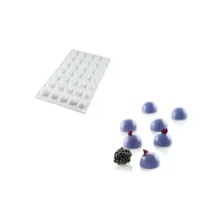 SILIKOMART Moule Silicone 35 Demi-Sphère 5ml Professional* Moule Silicone
