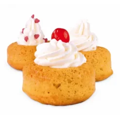 SCRAPCOOKING Moule Silicone 6 Donuts ou Babas Ø7,5 x2,8 cm* Moule Silicone