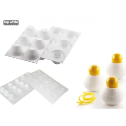 SILIKOMART Moule Silicone 6 Fragrances 115 ml Professional* Moule Silicone|Moules À Gâteaux