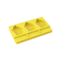 PAVONI Moule Silicone à Glace Cupcake 5 x 7 cm (x3) Pavogel* Moule Silicone
