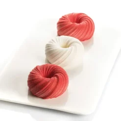 SILIKOMART 3D DESIGN Moule Silicone 6 Intreccio Ø 7,5 cm x H 3,5 cm* Moule Silicone|Moules À Gâteaux