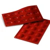 SILIKOMART Moule Silicone 15 Madeleines 4,4 x 3,4 cm* Moule Silicone|Moules À Gâteaux