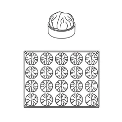 PAVONI Moule Silicone 20 Marrons 65 ml Cédric Grolet* Moule Silicone|Moules À Gâteaux