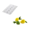 SILIKOMART Moule Silicone 15 Mini Citrons 58 x 38 x h27 mm 30ml Professional* Moule Silicone|Moules À Gâteaux