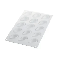 SILIKOMART Moule Silicone 15 Mini Fraises 48 x 37 x H33 mm 30ml Professional* Moule Silicone|Moules À Gâteaux