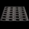 FLEXIPAN DEMARLE Moule Silicone 28 Mini Madeleines 5,5 x 3,5 cm* Moule Anti-adhésif|Moule Silicone