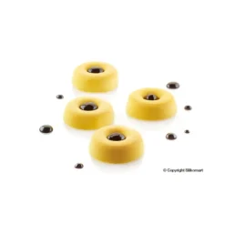 SILIKOMART Moule Silicone 77 Mini Savarins Ø4,1 x H1,2 cm 12ml Professional* Moule Silicone