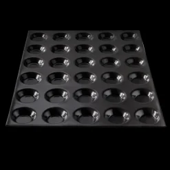 FLEXIPAN DEMARLE Moule Silicone 30 Mini Tartelettes Ø 4,2 cm* Moule Anti-adhésif|Moule Silicone