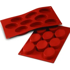 SILIKOMART Moule Silicone 9 Ovales 7 x 5 cm* Moule Silicone