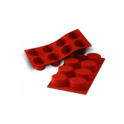 SILIKOMART Moule Silicone 8 Ovales 7,5 x 5,5 cm* Moule Silicone
