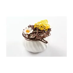 SILIKOMART Moule Silicone 6 Palets Vrillés Samouraï 110ml Professional* Moule Silicone