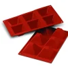 SILIKOMART Moule Silicone 6 Pyramides 7,1 cm x H 4 cm* Moule Silicone