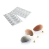 SILIKOMART Moule Silicone 12 Quenelles 6,3 x 2,9 cm 24ml Professional* Moule Silicone