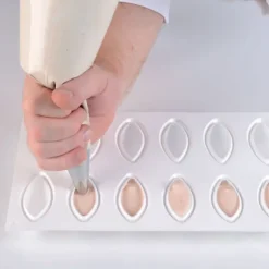 SILIKOMART Moule Silicone 12 Quenelles 6,3 x 2,9 cm 24ml Professional* Moule Silicone