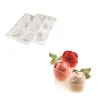 SILIKOMART Moule Silicone 6 Roses 7 x 5,5 cm 143ml Professional* Moule Silicone|Moules À Gâteaux