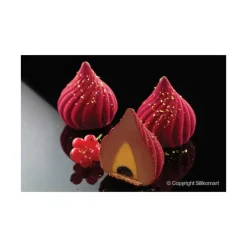 SILIKOMART Moule Silicone 5 Sphères Torsadées Russian Tale 125ml Professional* Moule Silicone|Moules À Gâteaux