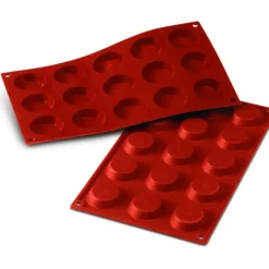 SILIKOMART Moule Silicone 15 Tartelettes 4,5 cm x H 1 cm* Moule Silicone|Moules À Gâteaux