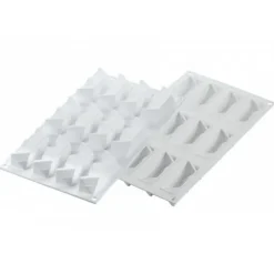 SILIKOMART Moule Silicone 2 Étoiles Star Game 7,5 x 7,5 cm Professional* Moules À Chocolat|Moule Silicone