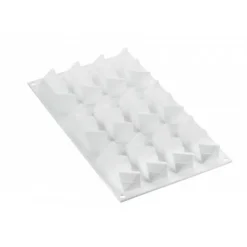 SILIKOMART Moule Silicone 2 Étoiles Star Game 7,5 x 7,5 cm Professional* Moules À Chocolat|Moule Silicone