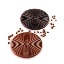 SILIKOMART Moule Silicone 2 Tourbillons 100ml Grand Modèle Professional* Moule Silicone